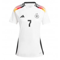 Camisa de Futebol Alemanha Kai Havertz #7 Equipamento Principal Mulheres Europeu 2024 Manga Curta